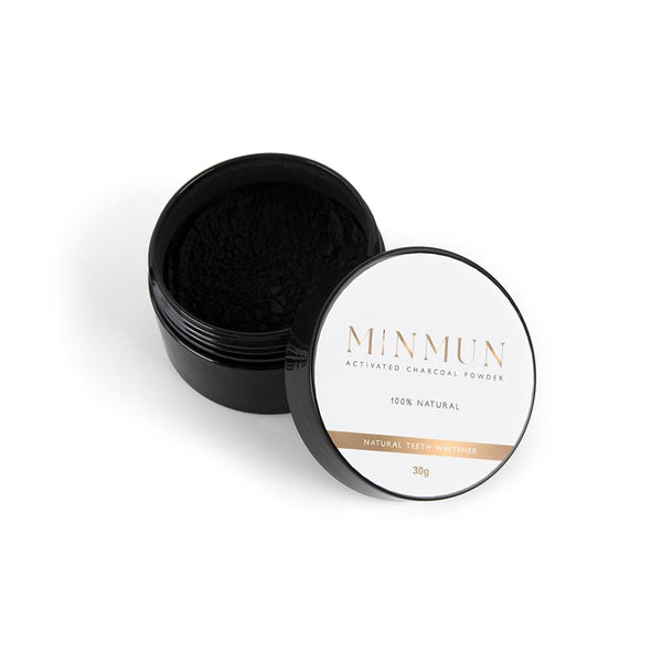 MinMun Charcoal Whitening Powder